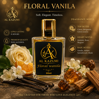 Floral vanilla premium perfume for women