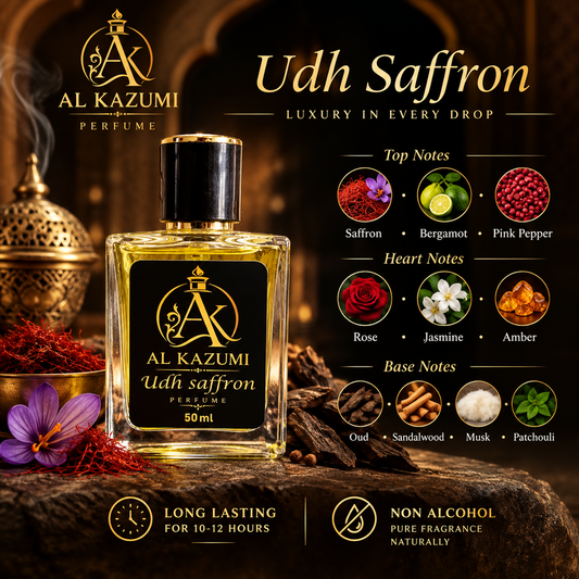 Oud Saffron unisex perfume